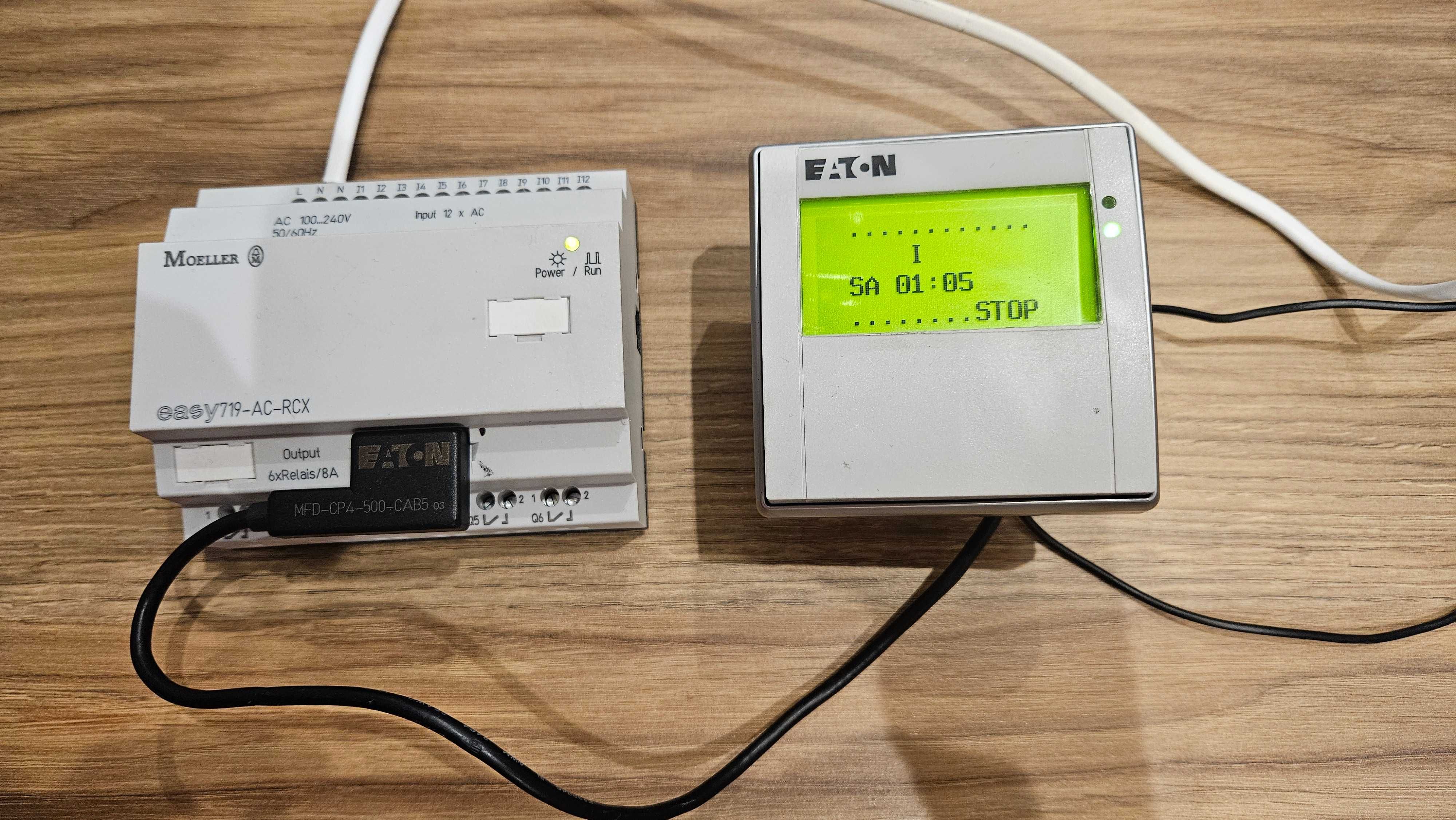 Eaton Moeller LCD MFD-80 , MFD-AC-CP4 , MFD-CP4-500-CAB5