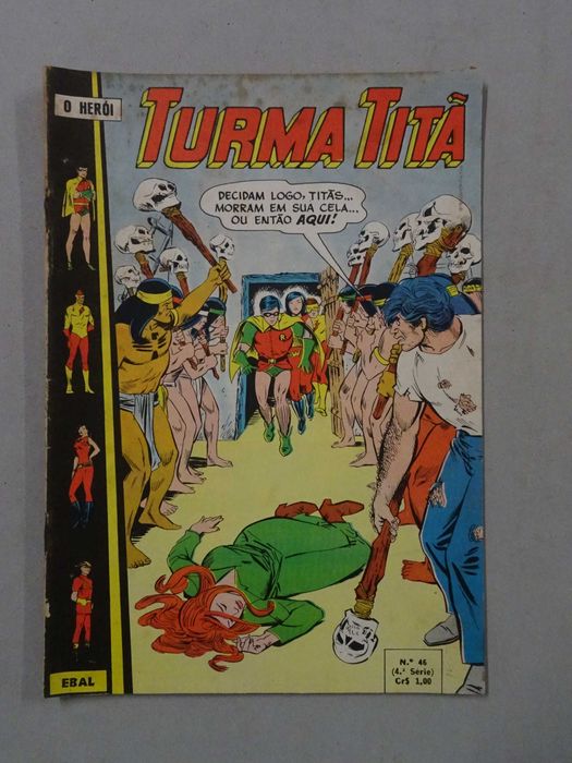 Livro EBAL - O Herói nº 46 (4ª série) - Turma Titã