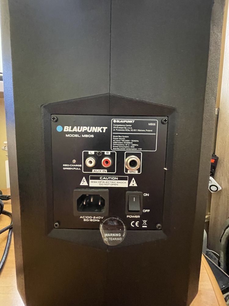 Glosnik Blaupunkt MB06! Polecam