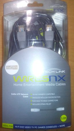 Кабель TechLink WiresNX Cat 5E UTP Network Cable 5 м