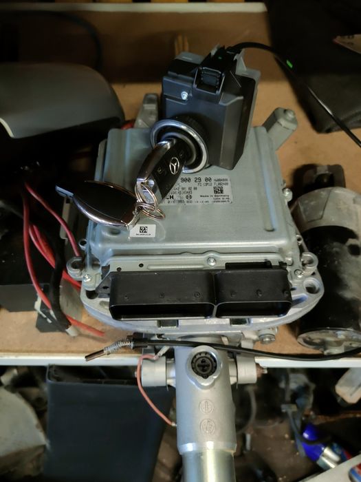 Mercedes W204 lift c300 cdi kluczyk sterownik stacyjka rygiel pakiet