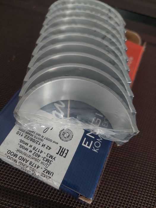 Вкладиші коренні Газель, Волга, УАЗ. Ремонтні 1.0 мм, Чехія.
Ціна 1100