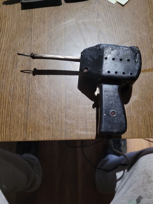 Stara z PRL Lutownica 120 w