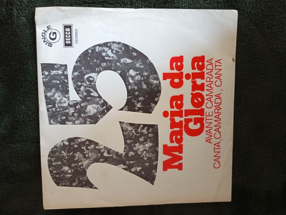 Maria Da Glória – Avante Camarada / Canta, Camarada, Canta - 1974