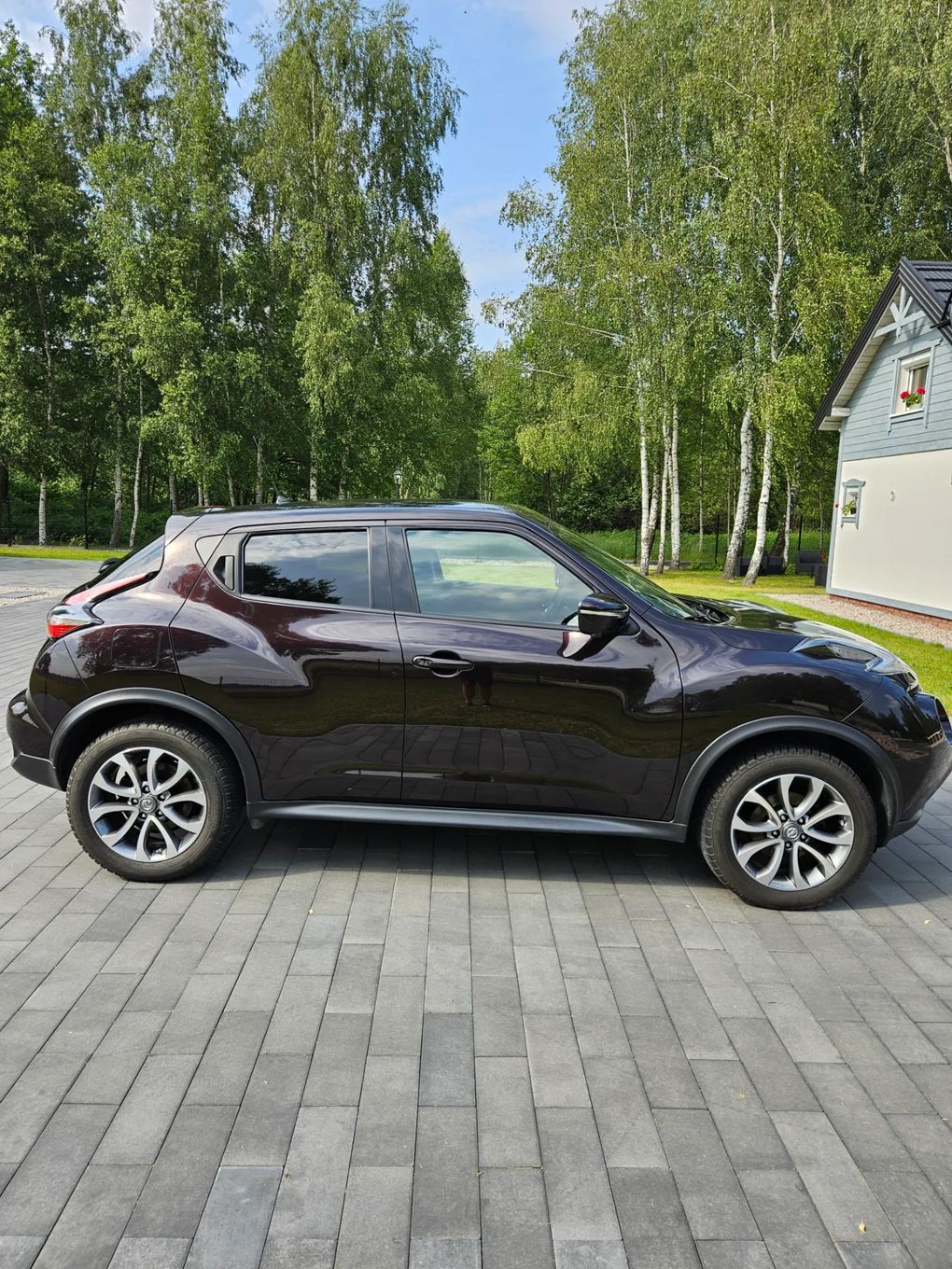 Nissan Juke Nissan po dużym serwisie: rozrząd, sprzęgło, dwumasa, nowe felgi, LED
