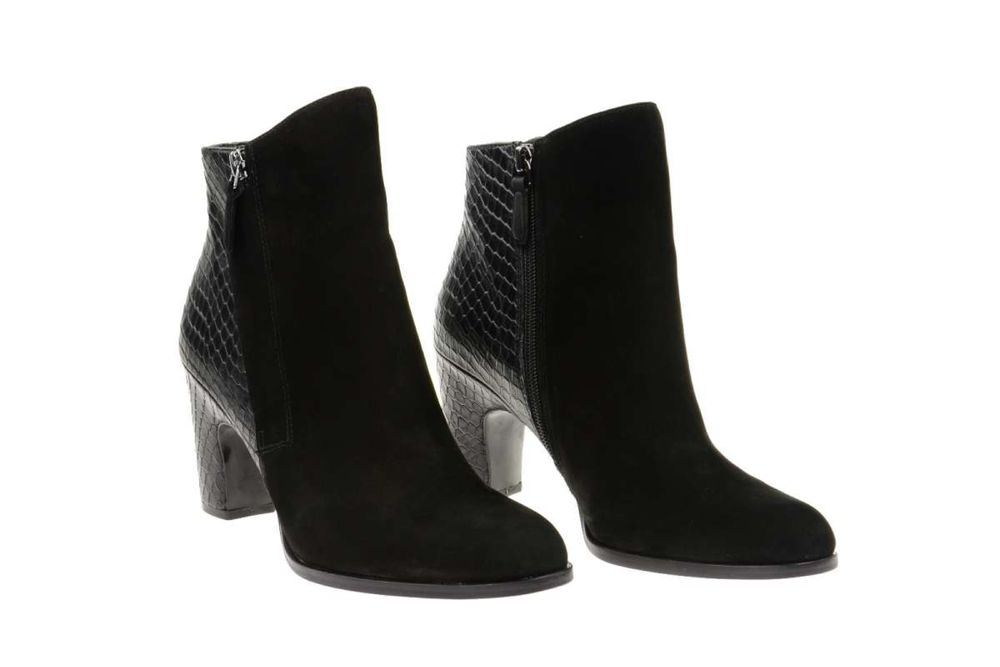 Ботинки Ecco натуральна шкіра та натуральна замша