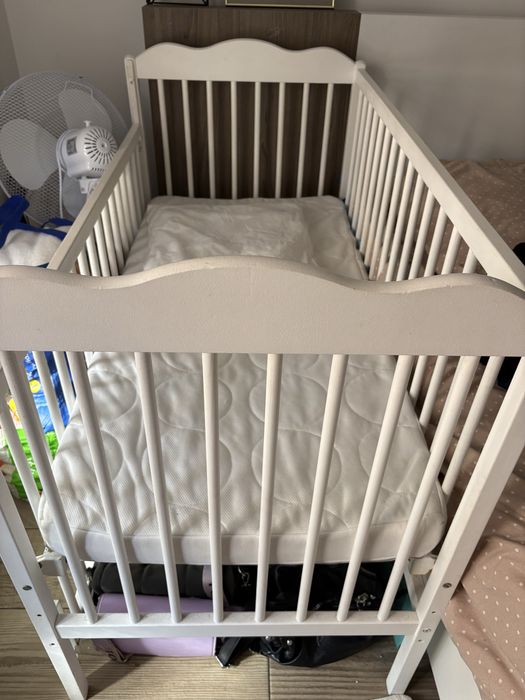 Vendo berco branco ikea com colchao ikea