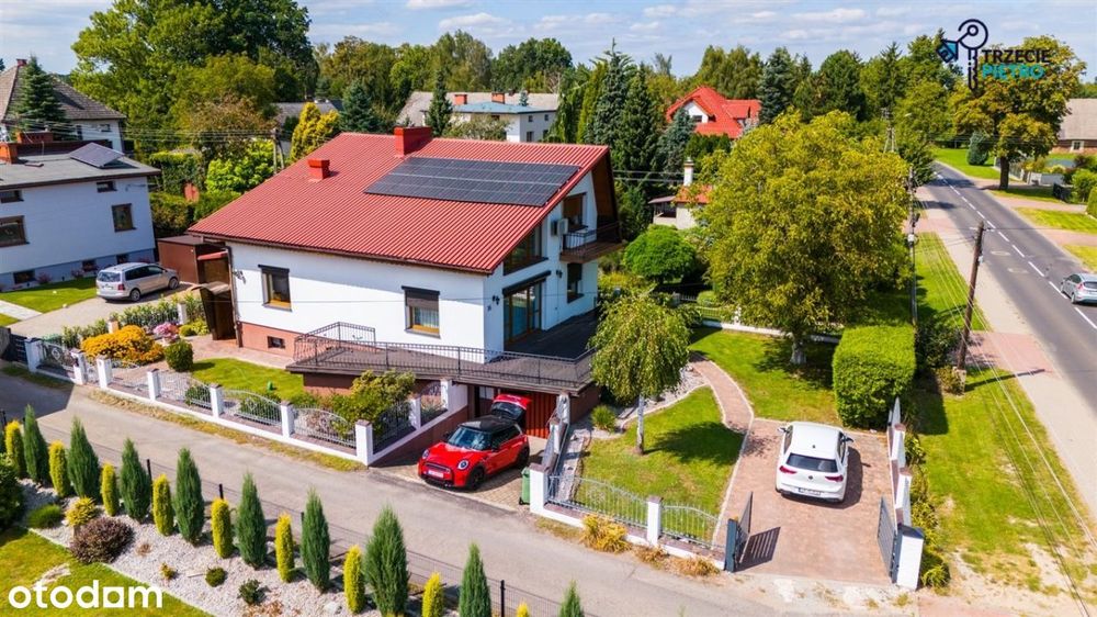 W Pełni Wyposażony Funkjonalny Dom + Garaż