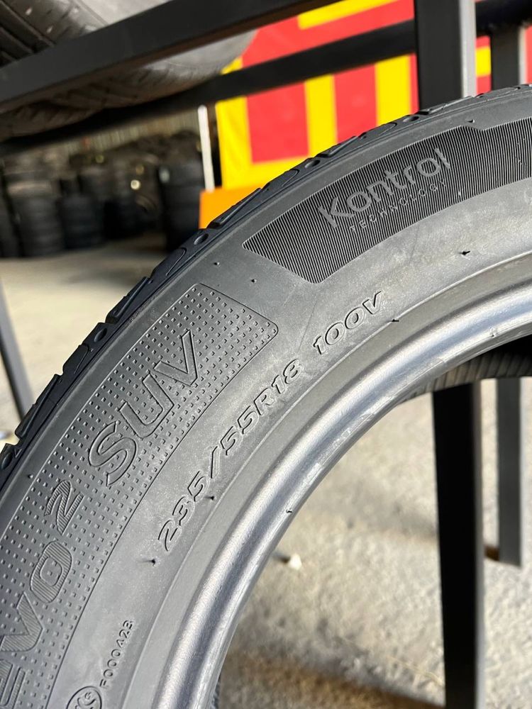 Шини 235/55 r18 Hankook Ventus S1evo2 SUV 4шт літо 2021рік (960)