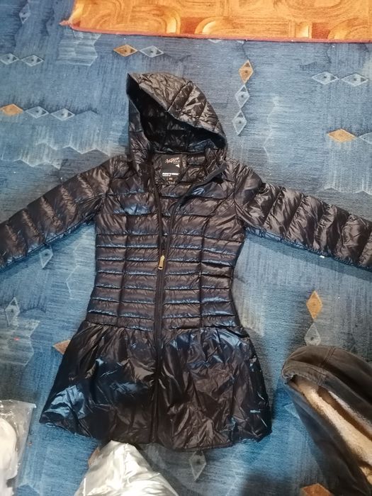 kurtka kurtki funk zimowe zime  puchowa nowa , zara , 4 sztuki S XS