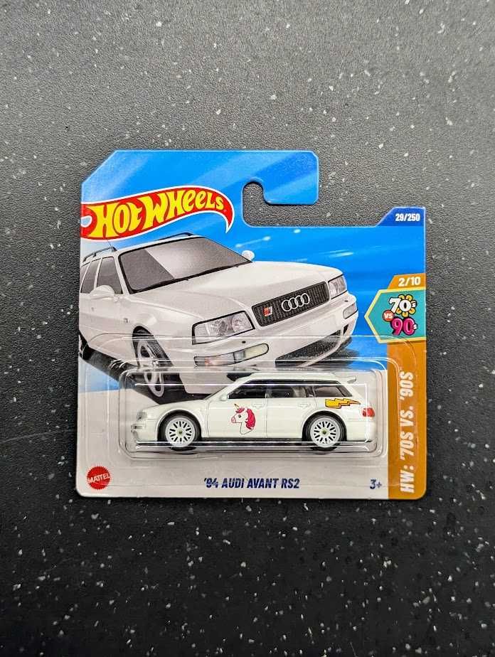Wheels '94 Audi Avant RS2 + Custom Unicorn Jednorożec