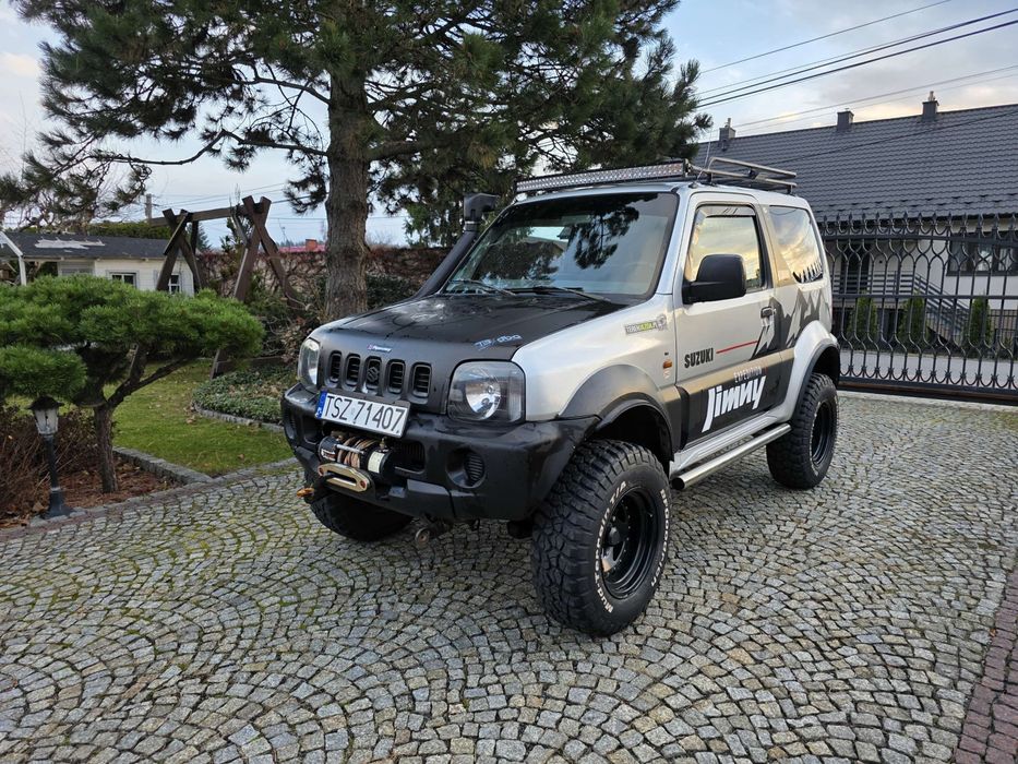 Suzuki Jimny Off Road Zmota Wyciągarka Pług śnieżny Odśnieżarka 4x4