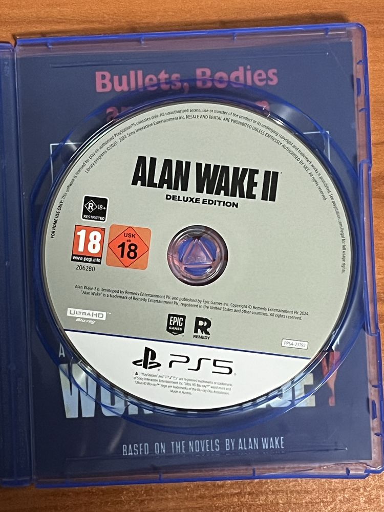 Alan Wake 2 PS5 (+ AW Remastared)