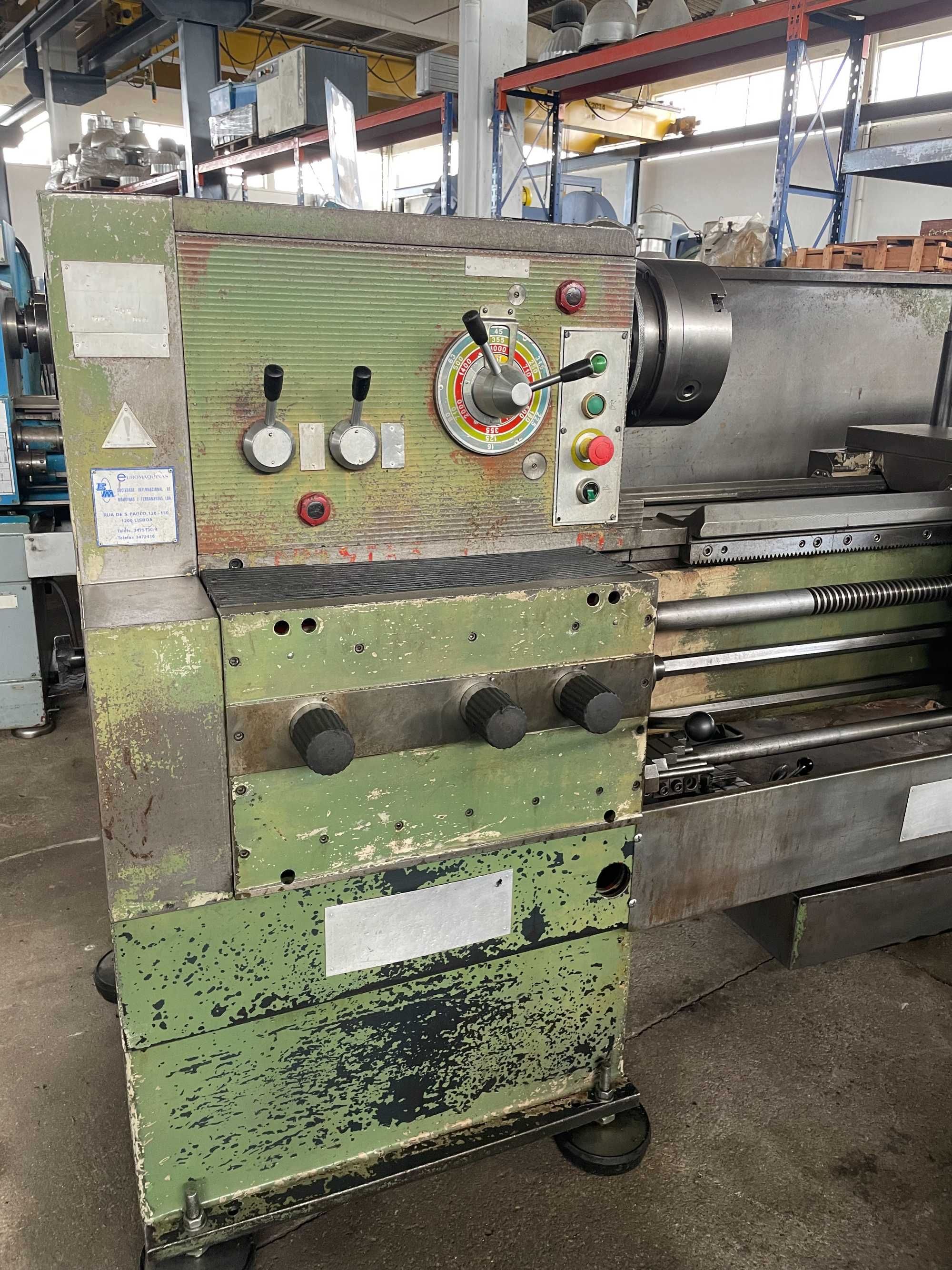 Torno mecânico ZMM C11 MT usado