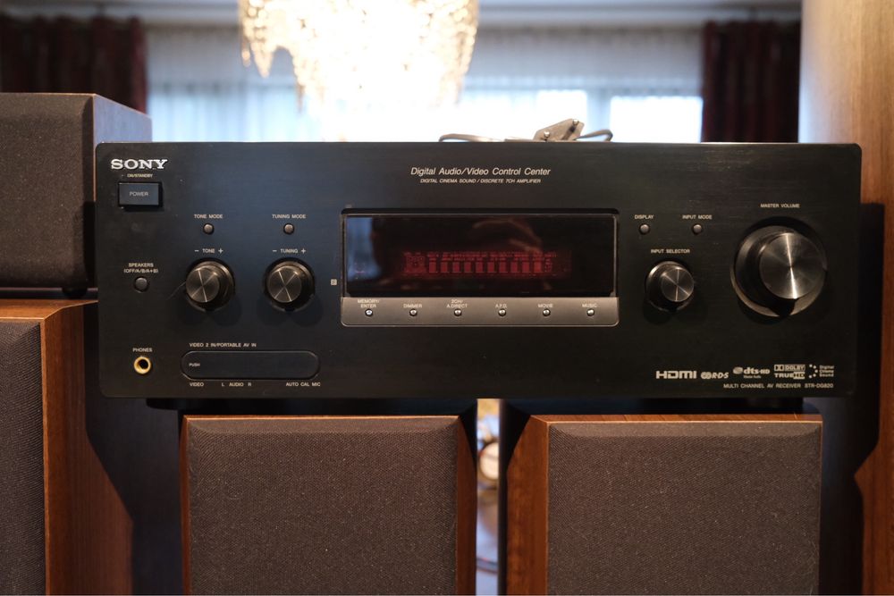Zestaw audio 5.1 - Wharfedale + Sony STR-DG820 - kino domowe