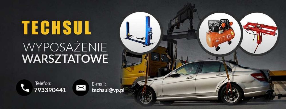 PRASA 50 TON pneumatyczno hydrauliczna polska SZEROKA SOLIDNA