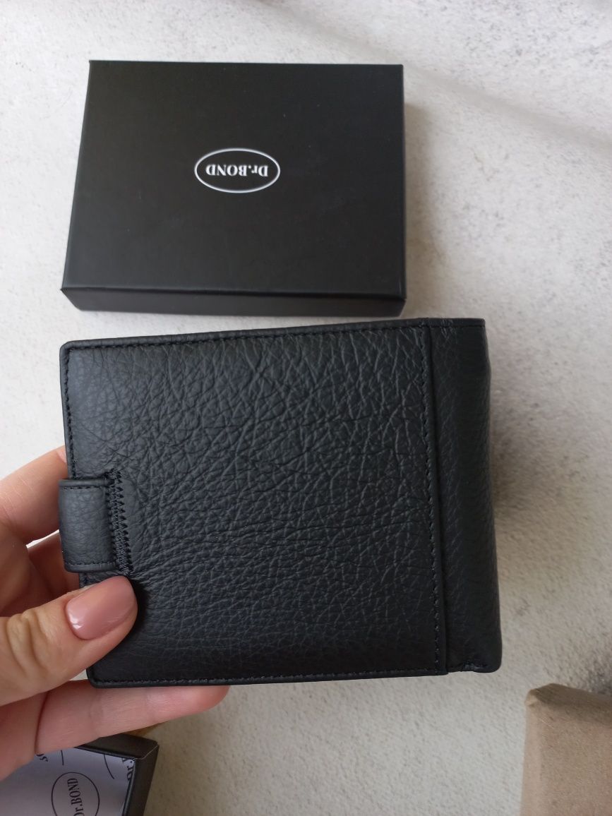 Чоловічий шкіряний гаманець кошелек портмоне шкіряне кошелек кожа