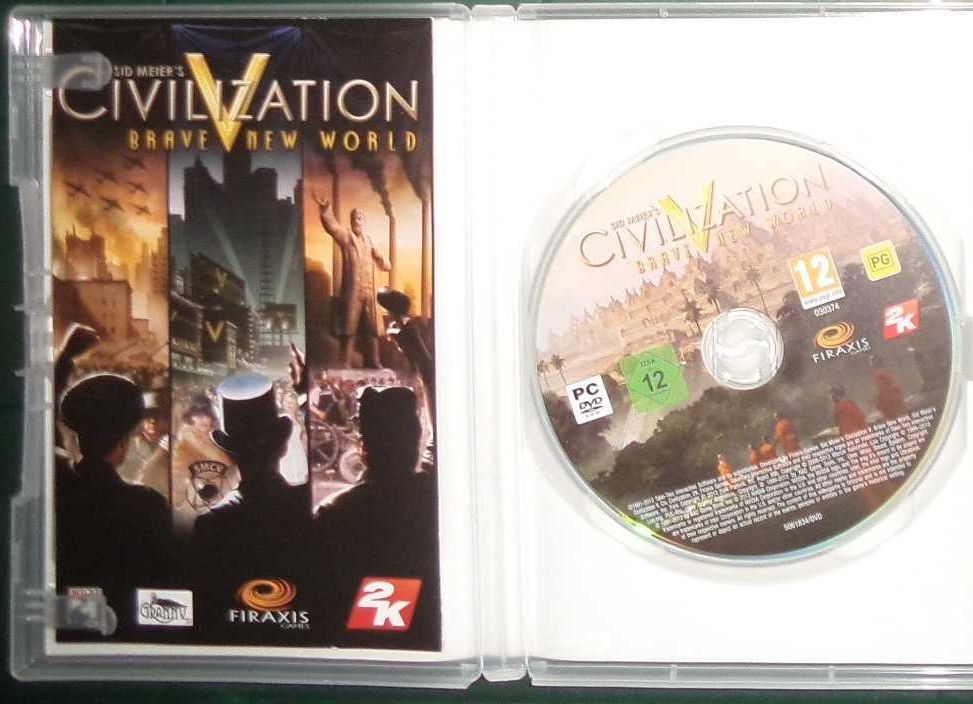 Sid Meier`s Civilization 5 V Brave new world,PC DVD,+mapa,+ins,+kod,PL