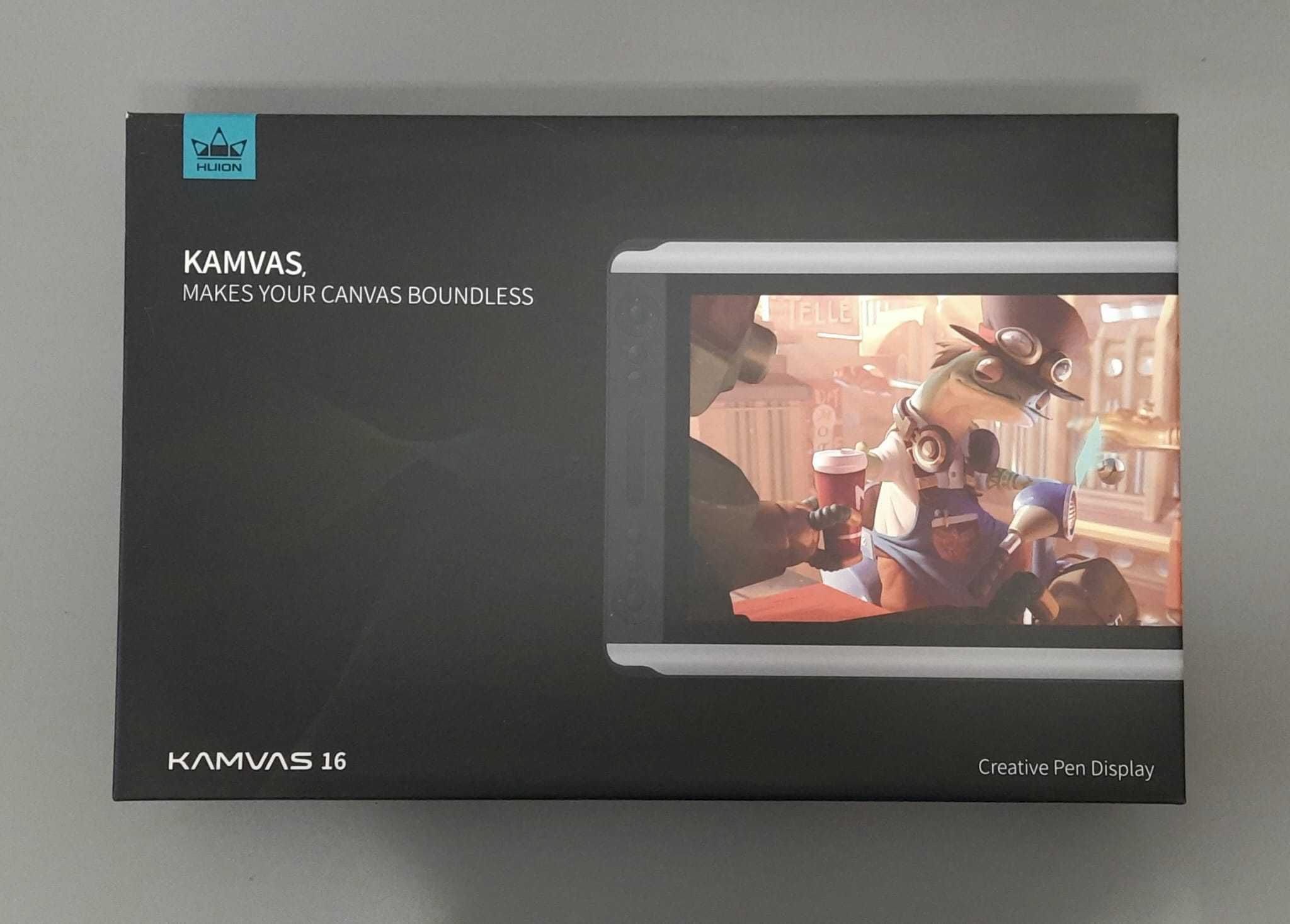 Mesa Digitalizadora HUION Kamvas 16 - Creative Pen Display