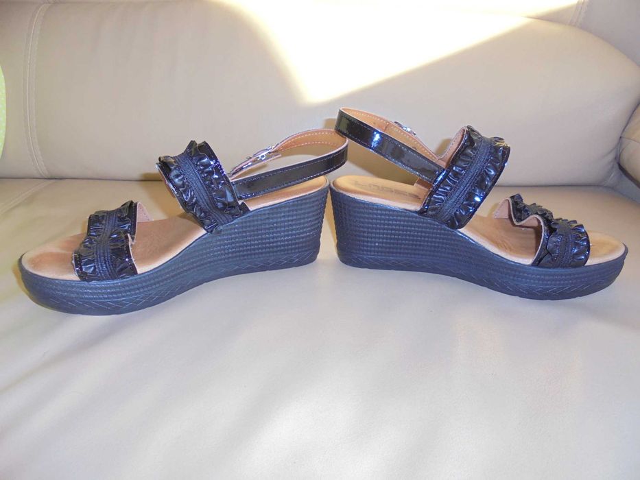 sandálias de mulher cor preto