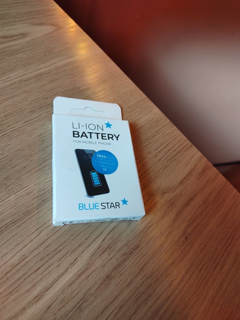 [NOWA] Bateria Bluestar do Samsung Galaxy S3 GT-i9300 Li-On 2800 mAh