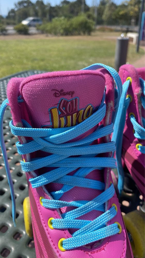 Patins Soy Luna tamanho 30/31