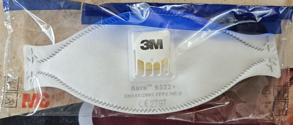 Półmaska filtrująca 3M 9322+ Aura