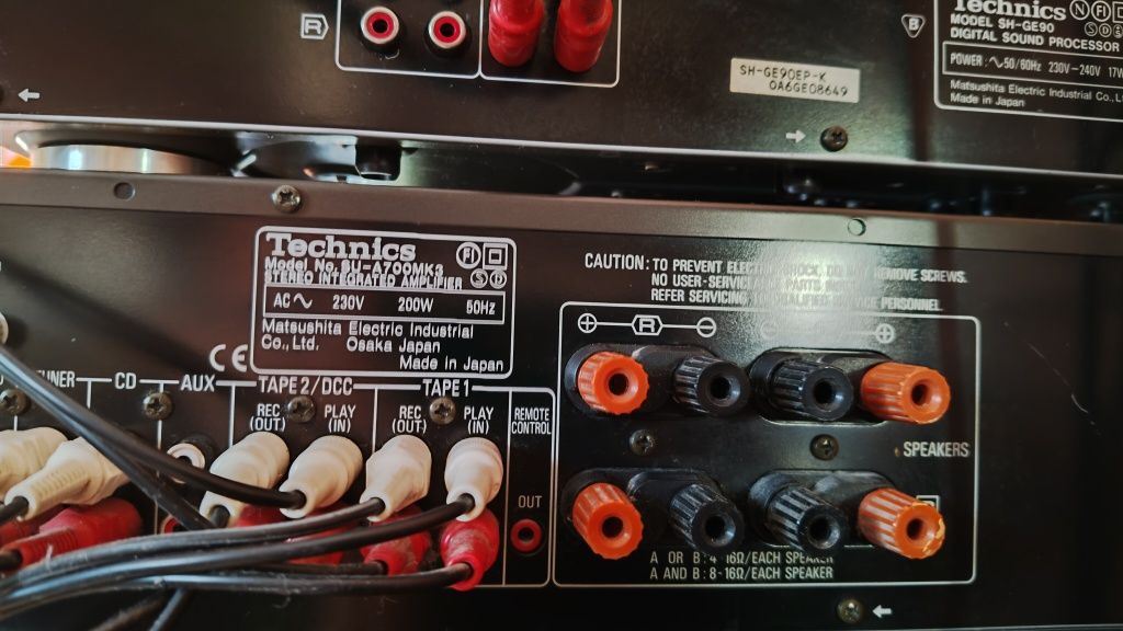 Wieża Technics (zestaw)