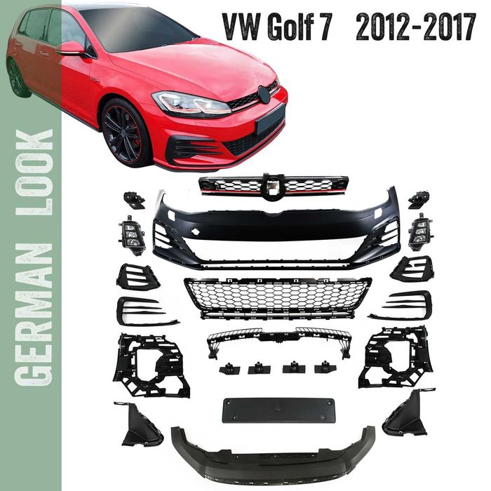 Para-choque frontal GTI para Volkswagen Golf 7 de 2012 a 2017