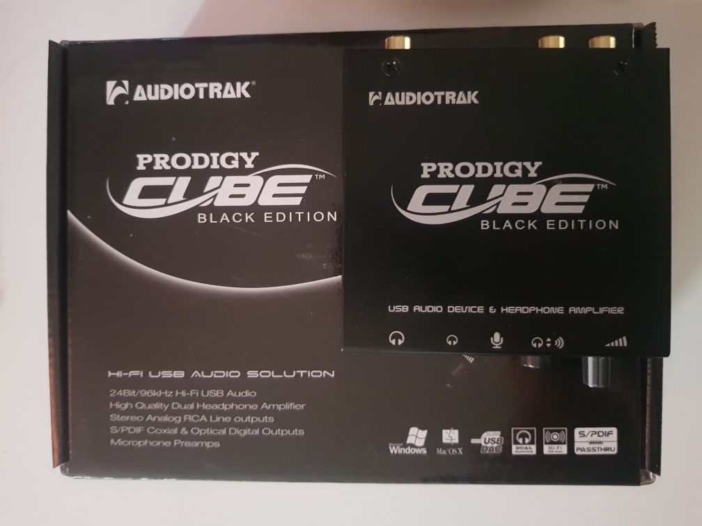Karta dźwiękowa Audiotrak Prodigy Cube Black Edition