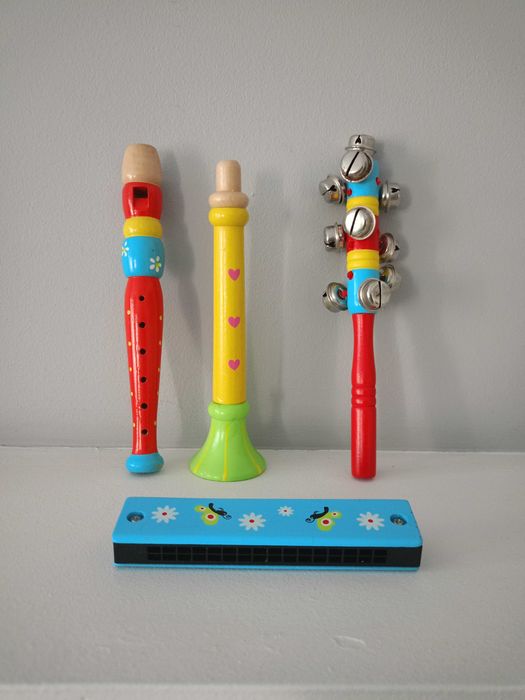 Instrumenty muzyczne dla dzieci 4 szt