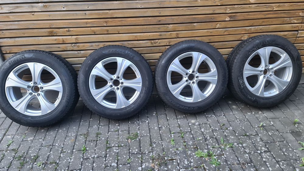 Титани з зимовою резиною 5x112 r18 8j Et38 Pirelli 235 60r18