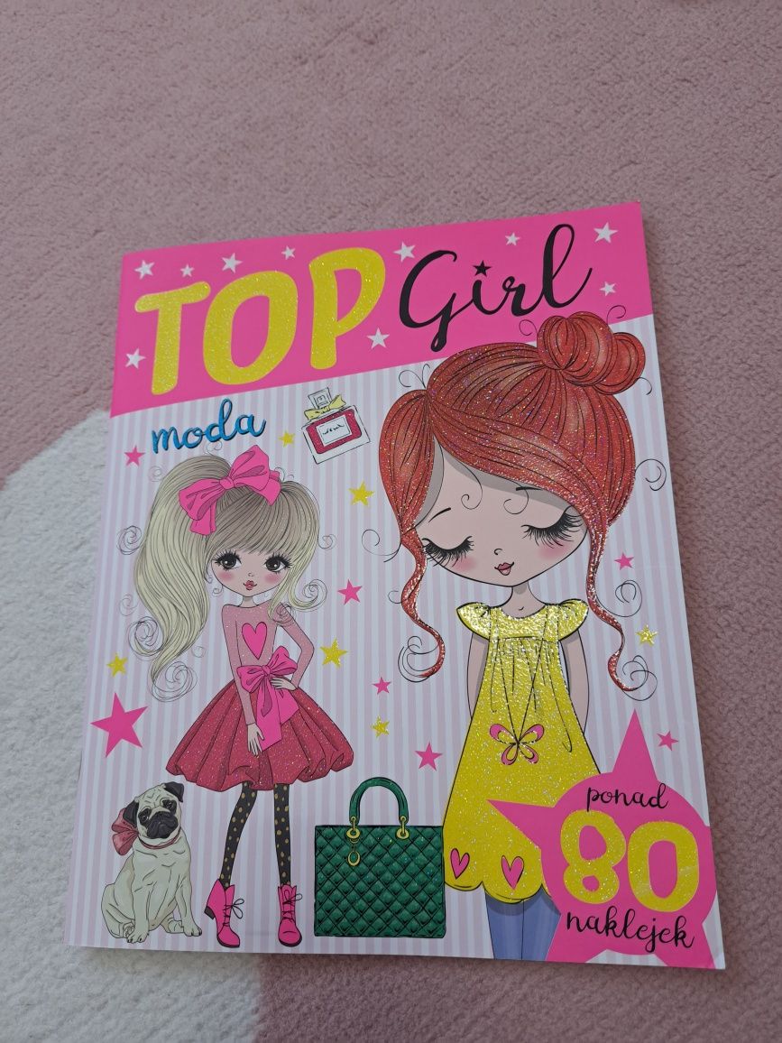 Top girl moda 80 naklejek