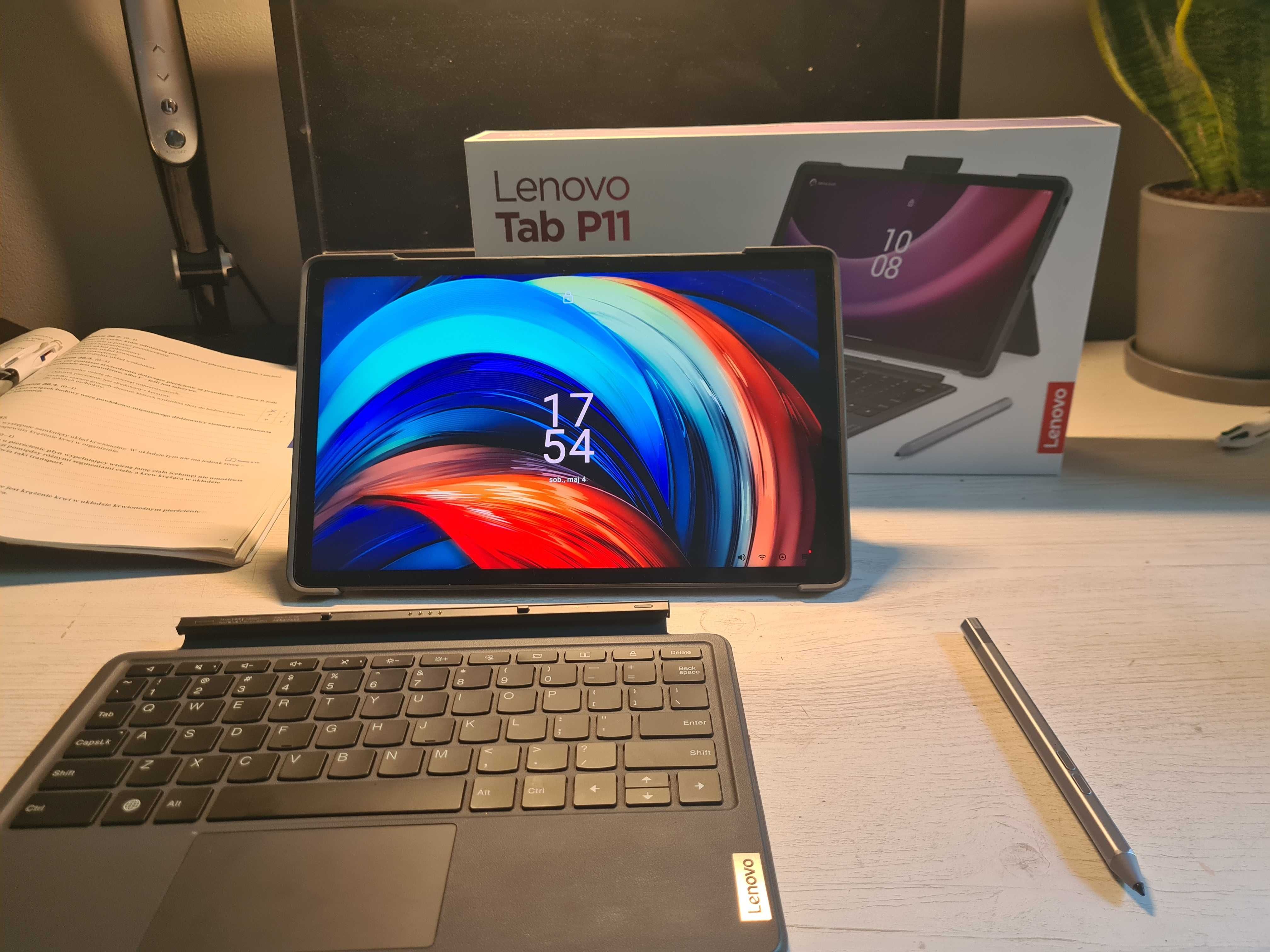 Tablet LENOVO Tab P11 2 gen. Wi-Fi Szary + Rysik + Klawiatura