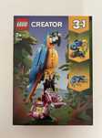 LEGO 31136 Creator 3w1 Egzotyczna papuga ryba żaba klocki nowe okazja