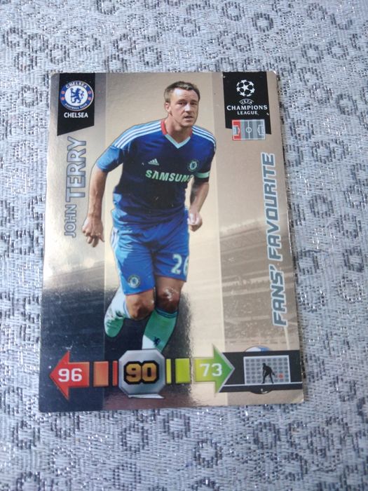 Karta fans favourite champions league 2010 Terry 2011 Chelsea Panini