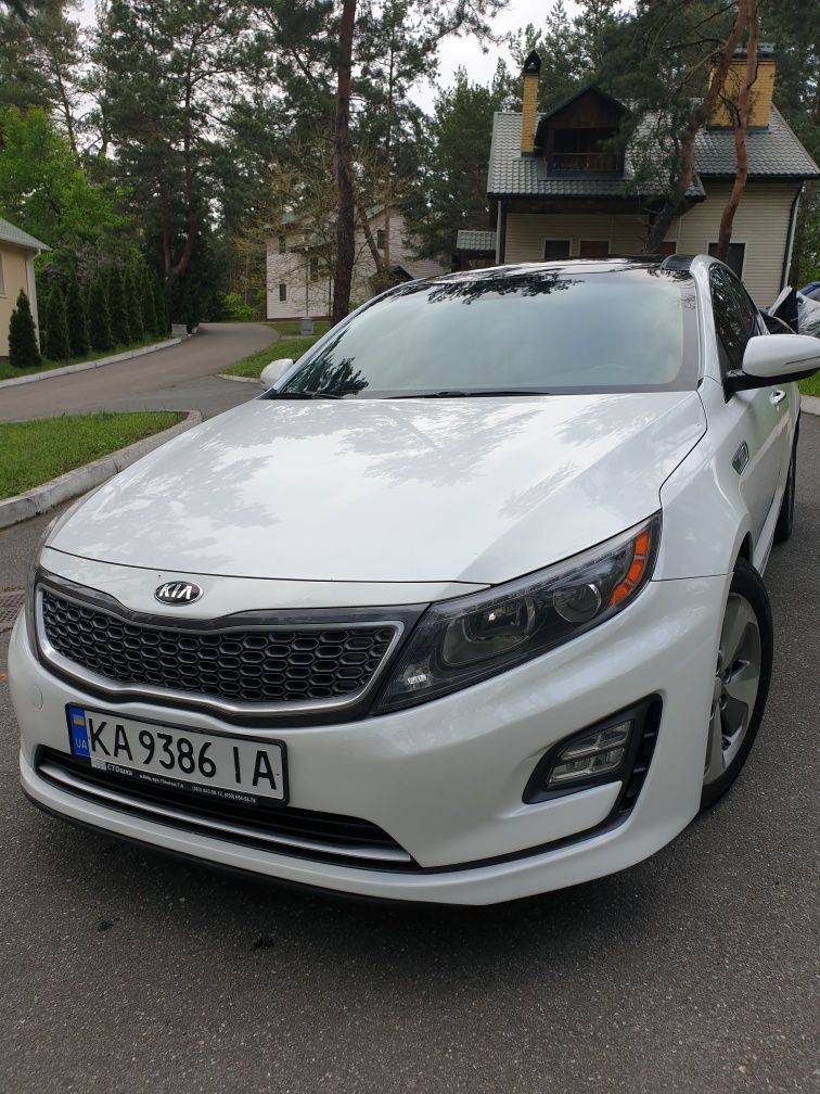 Kia Optima Hybrid EX 2015. Панорама!