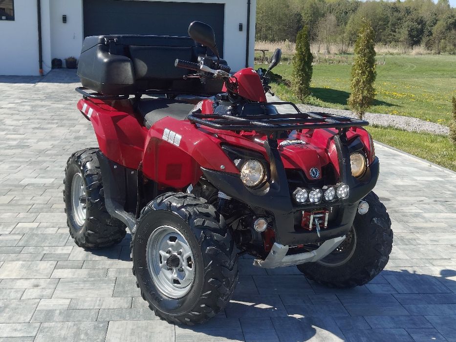Quad/ Sym Raider 600 / 4x4 / duży  , mocny , wyciagarak , kufer, hak!