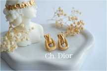 Klipsy vintage CH. Dior