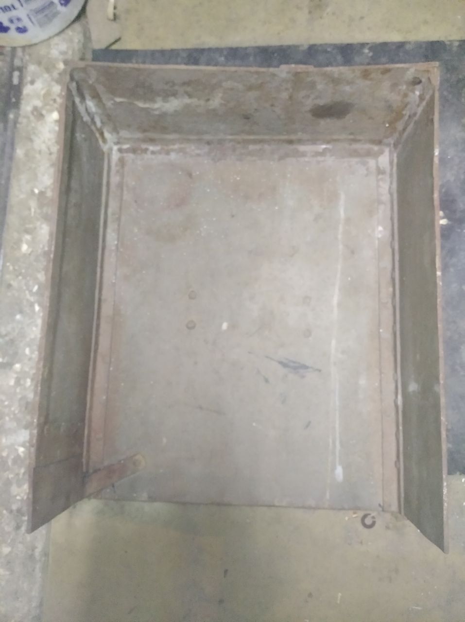 Часть  сейфа сталь 5 мм 50×60×20 см, вес 30 кг