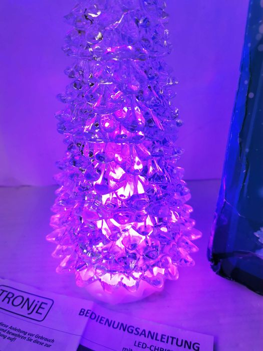 Choinka Lampka LED Kryształowa TRONJE 37cm