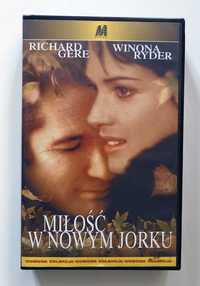 VHS Miłość w Nowym Jarku Richaed Gere Winona Ryder