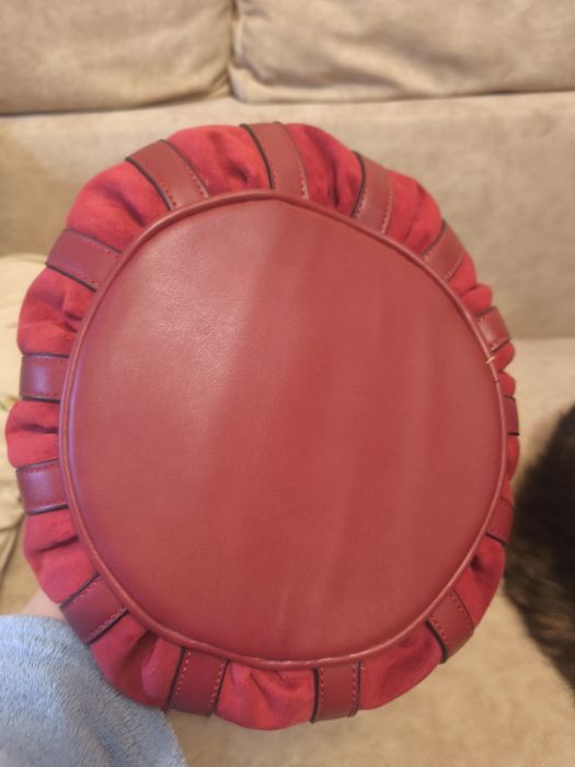 Сумка женская красная