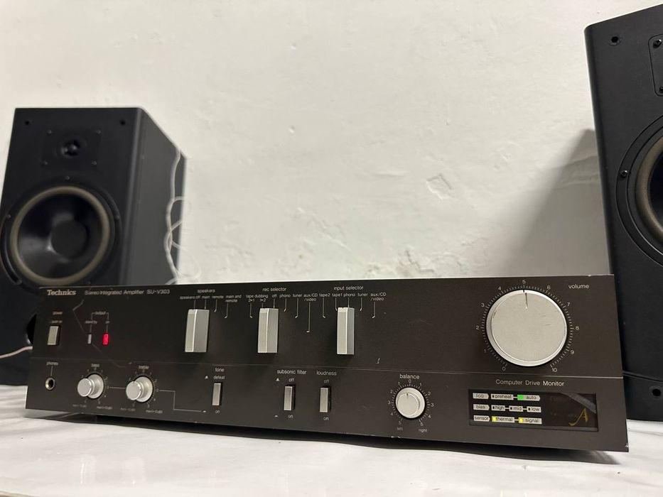 Wzmacniacz stereo SU-V 303, 2*50 Watt. Japan