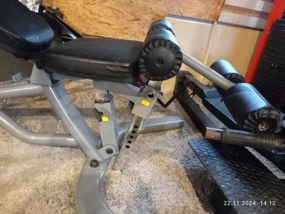 Ławka regulowana ujemna Bauer fitness