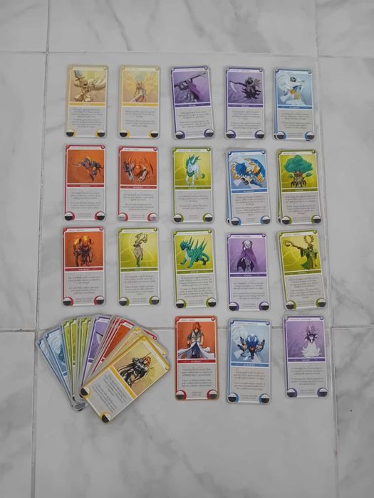 60 Cartas "Clash of Heroes Ubisoft"
