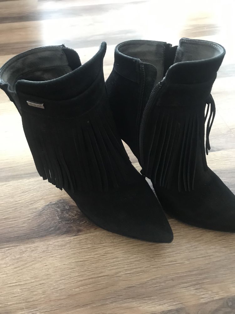 Botki VENEZIA czarne