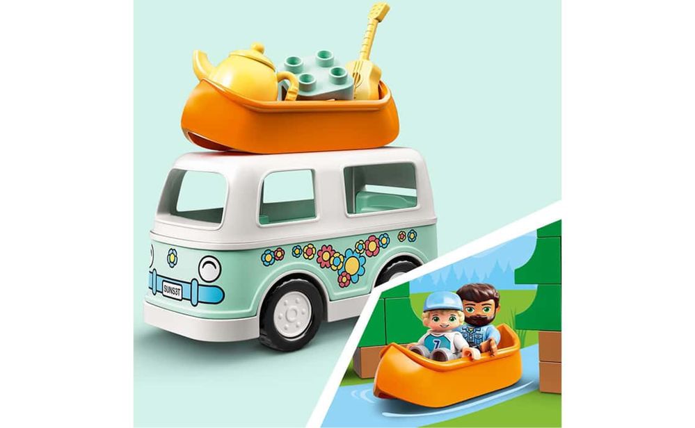 Lego duplo 10946 кемпінг сімейні пригоди на мікроавтобусі
