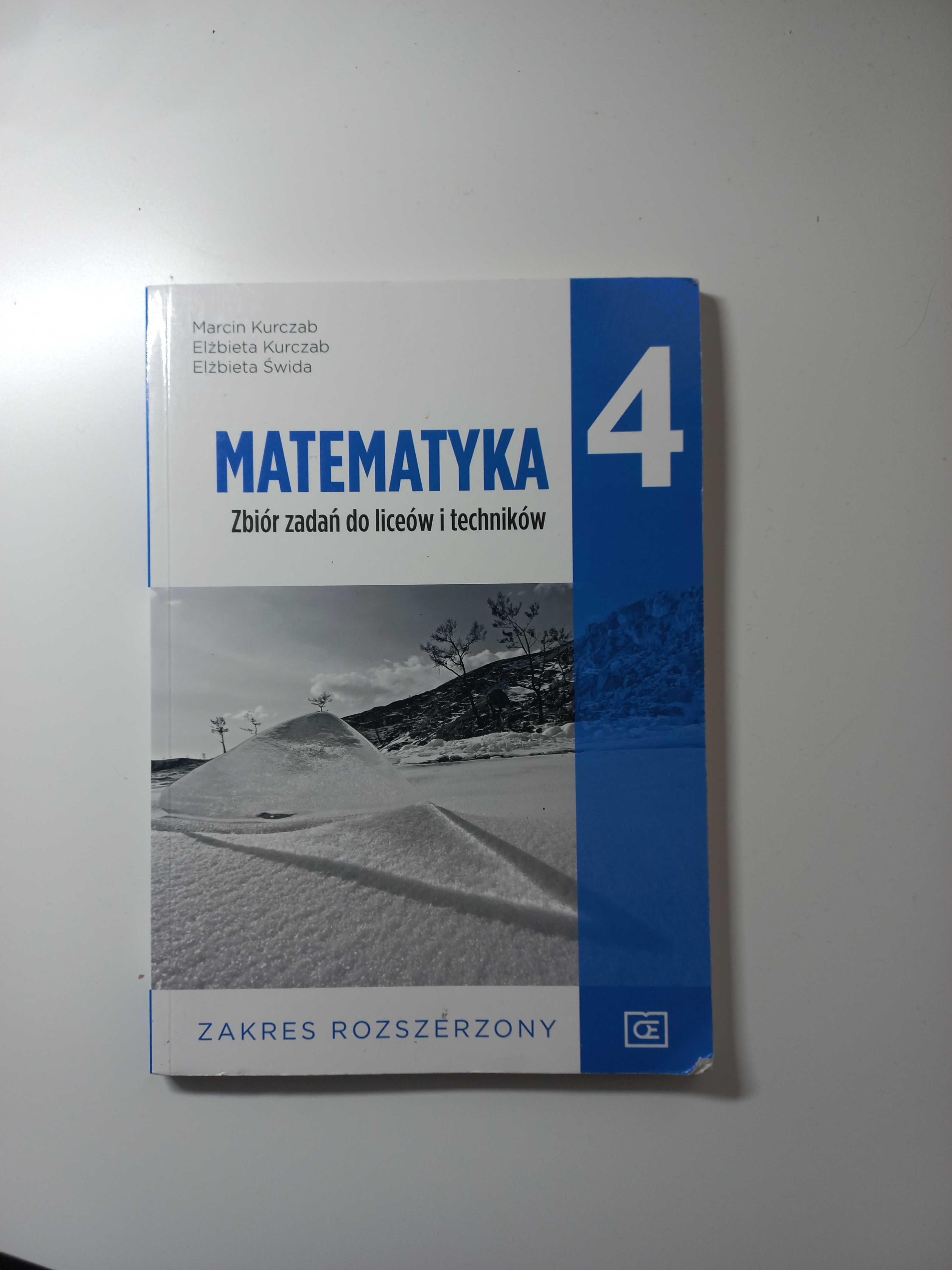 Matematyka 4 - zbiór zadań zakres rozszerzony