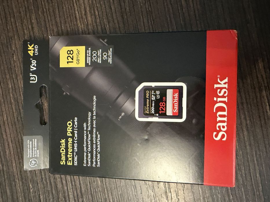Karta pamięci SANDISK Extreme PRO SDXC 128GB Poznań Długa 14
